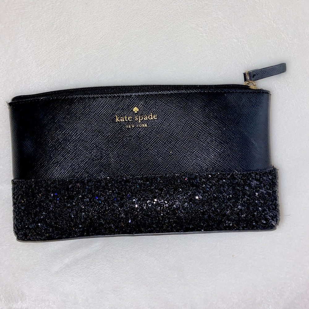 sparkle makeup bag/cosmetic case by Kate spade
